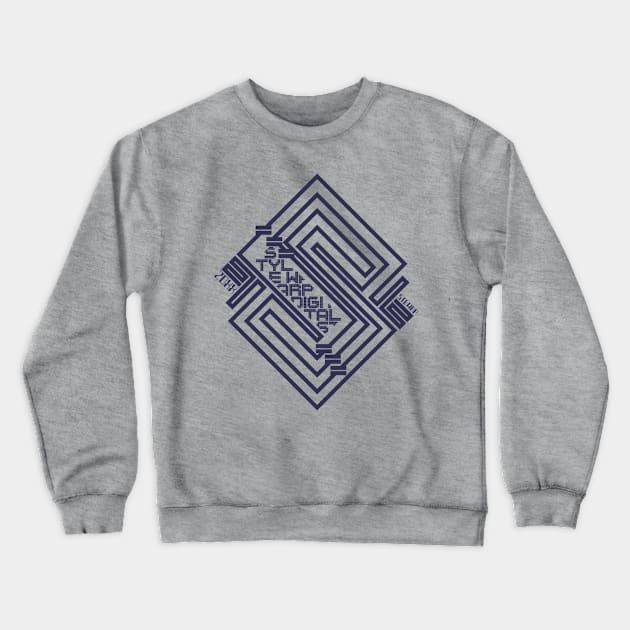 Deco Line 20XX Crewneck Sweatshirt by StyleWarpDigital